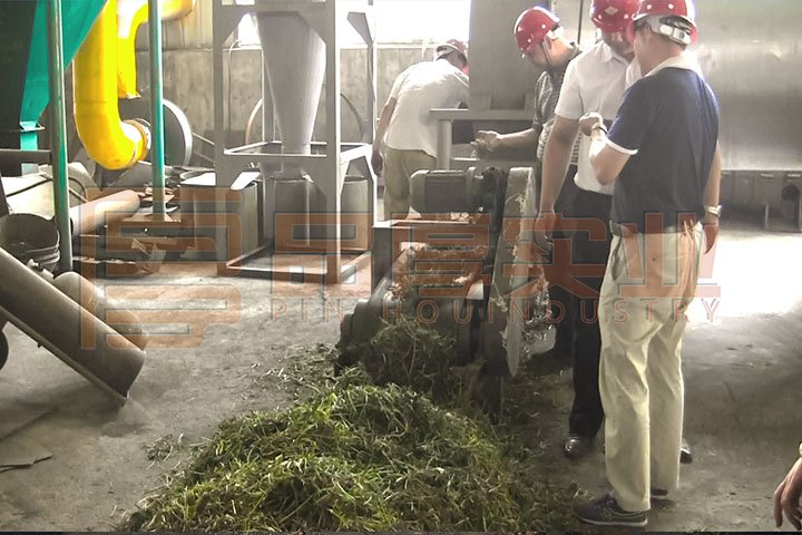 内蒙古牧草烘干机生产线案例